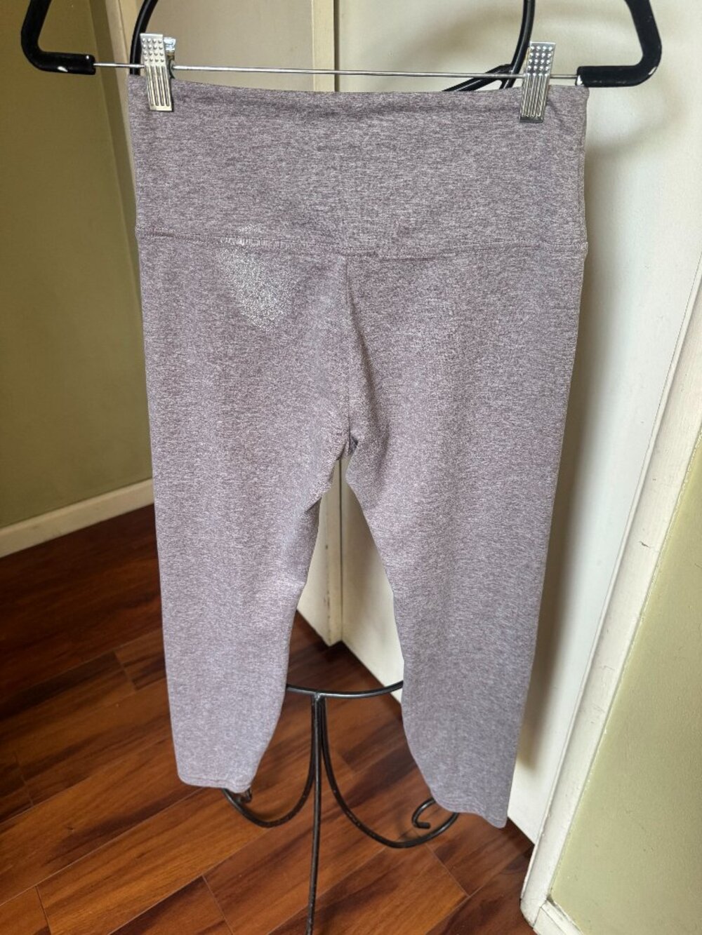 zobha legging size med wide waistband skinny compression area